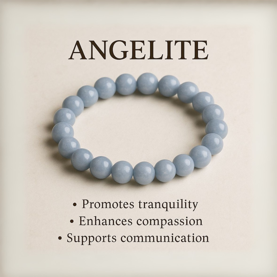 Crystals : Angelite Bracelet