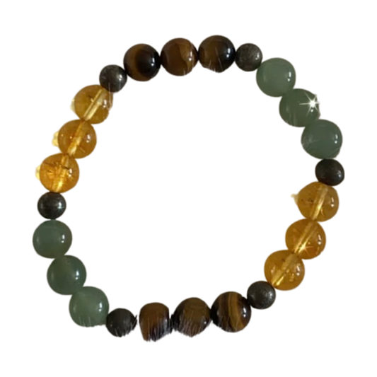 Crystals : The Wealth / Abundance Bracelet