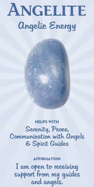 Angels : Angelite Crystal Angel