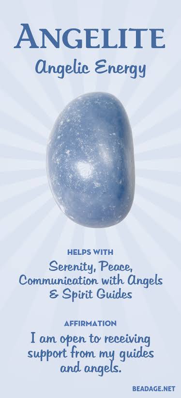 Crystals : Angelite Bracelet