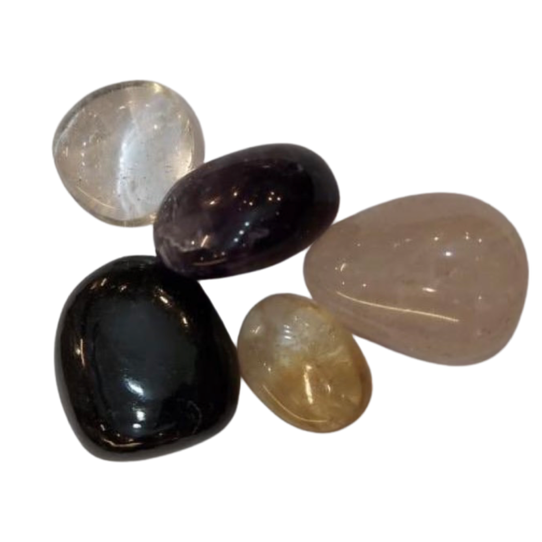 Crystals : Set of 5 Tumbled Crystals - First Kit