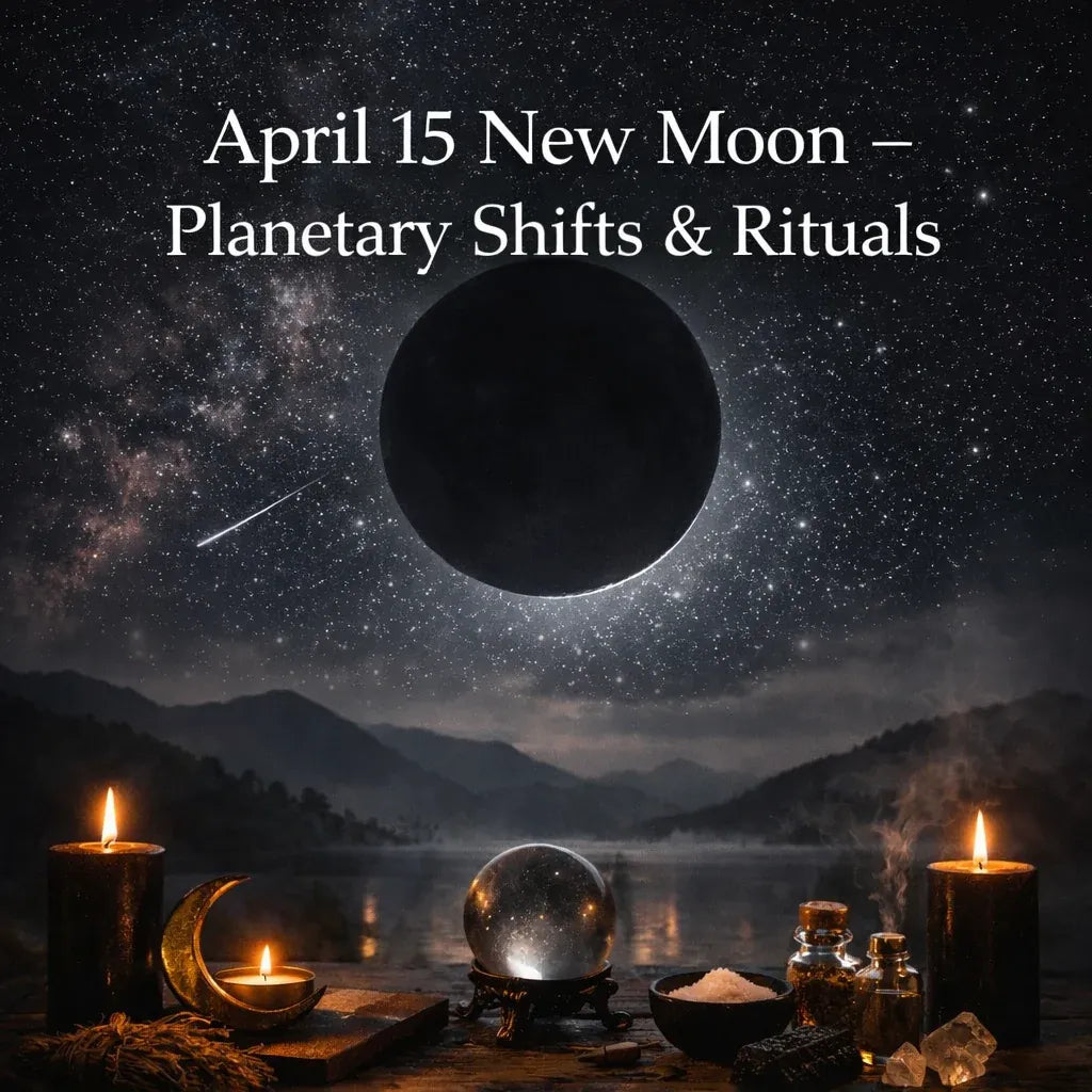 April 15 New Moon — Planetary Shifts & Rituals