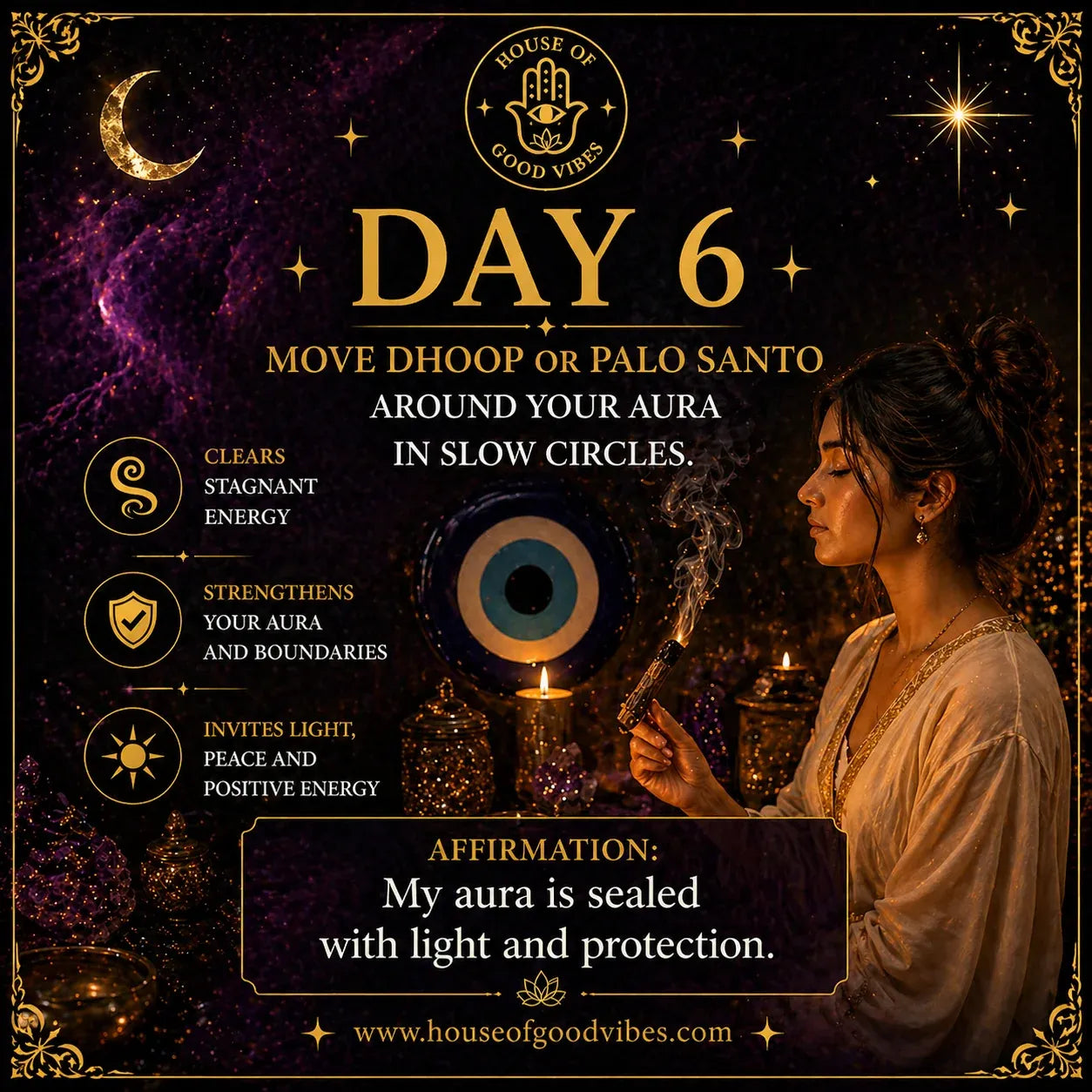 Day 6: Aura Cleansing Ritual