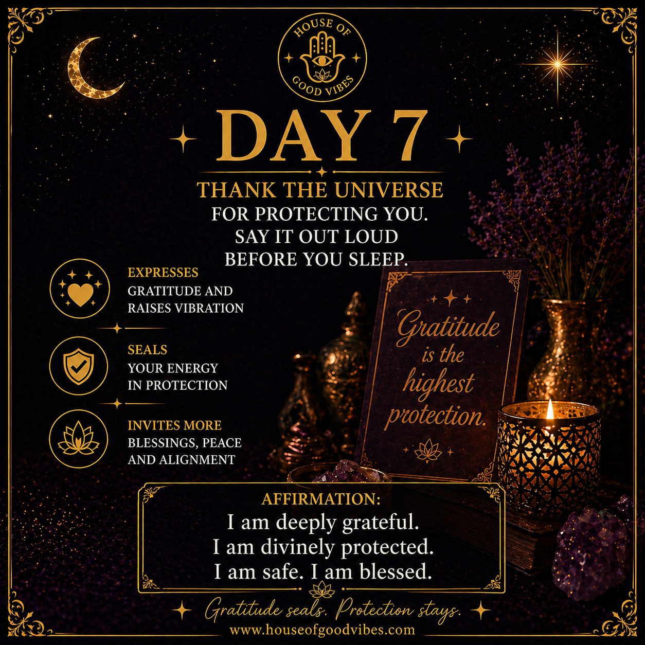 Day 7: Thank the Universe