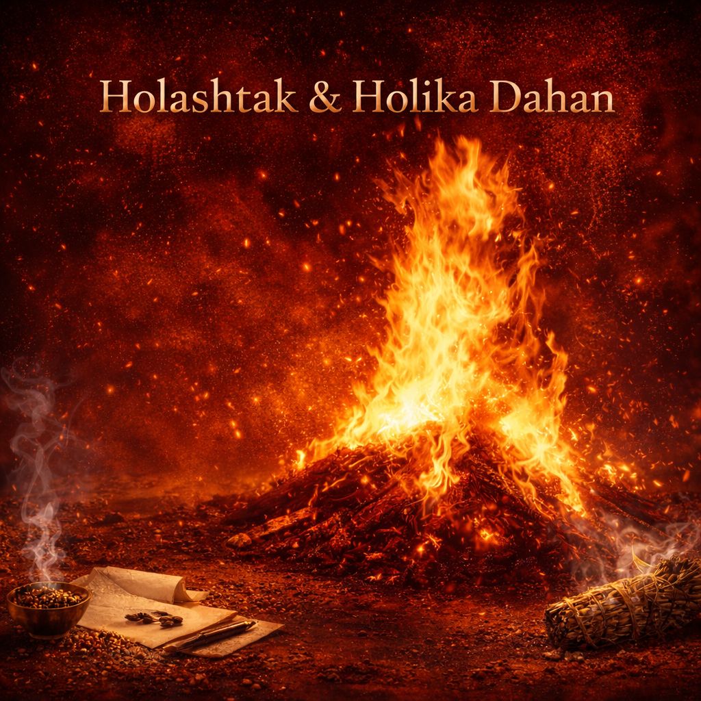 Rituals During Holashtak & Holika Dahan