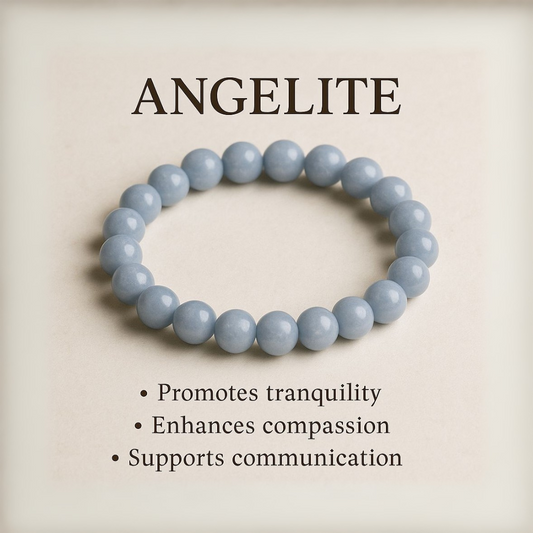 Crystals : Angelite Bracelet