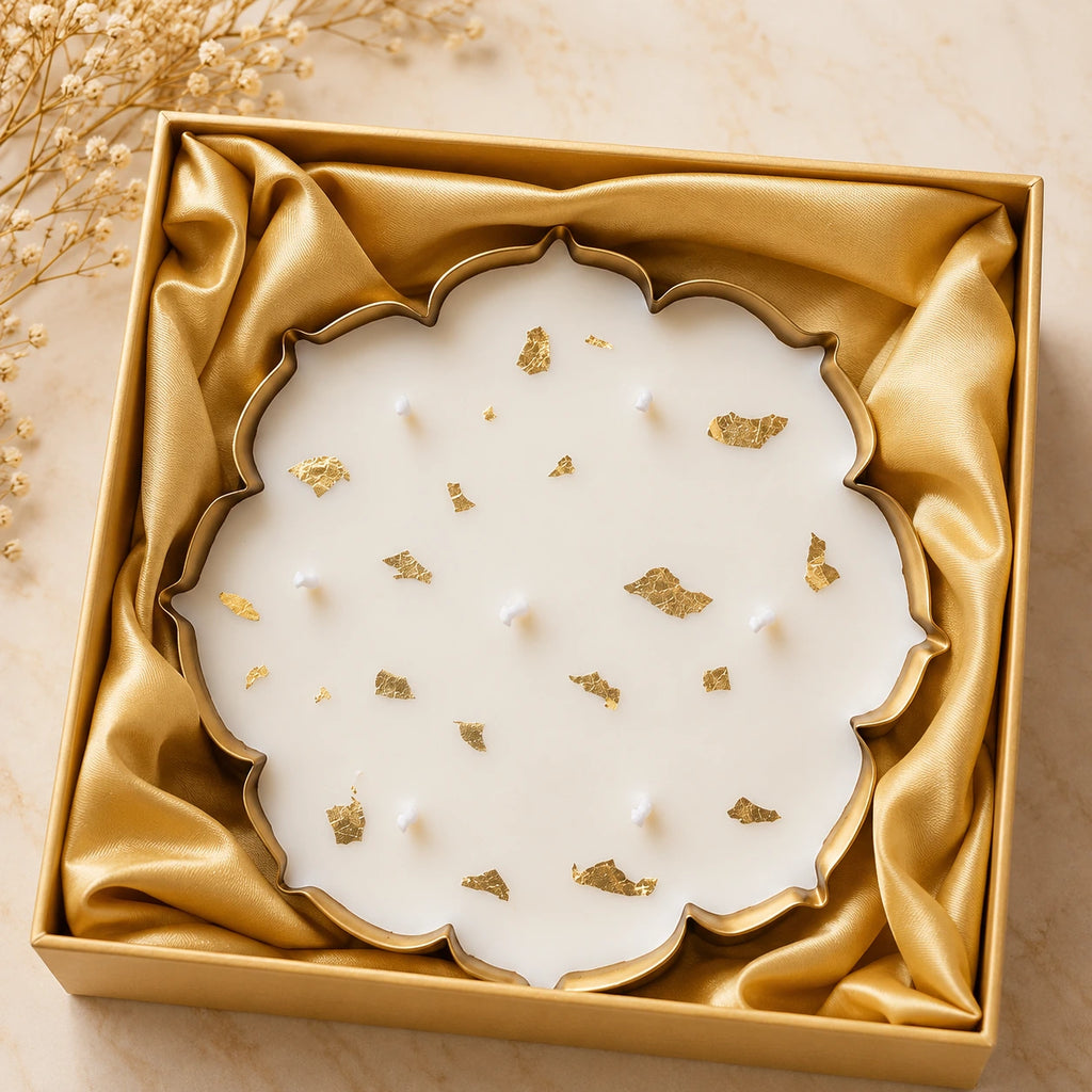 Kuber Deep – 7 Wick Prosperity Urli Candle
