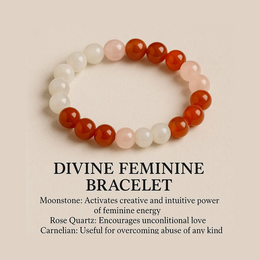 CRYSTALS : THE FEMININE ENERGY BRACELET