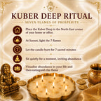 Kuber Deep – 7 Wick Prosperity Urli Candle