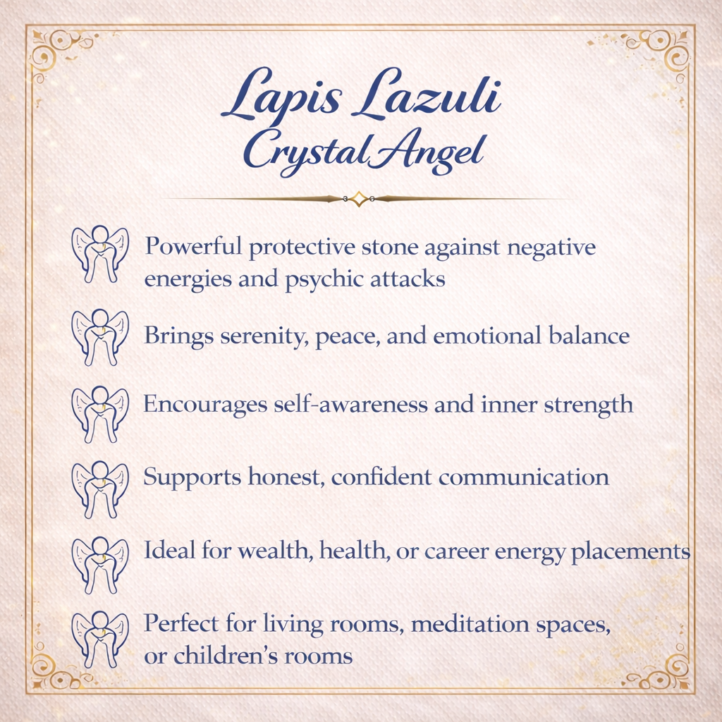 Lapis Lazuli Crystal Angel