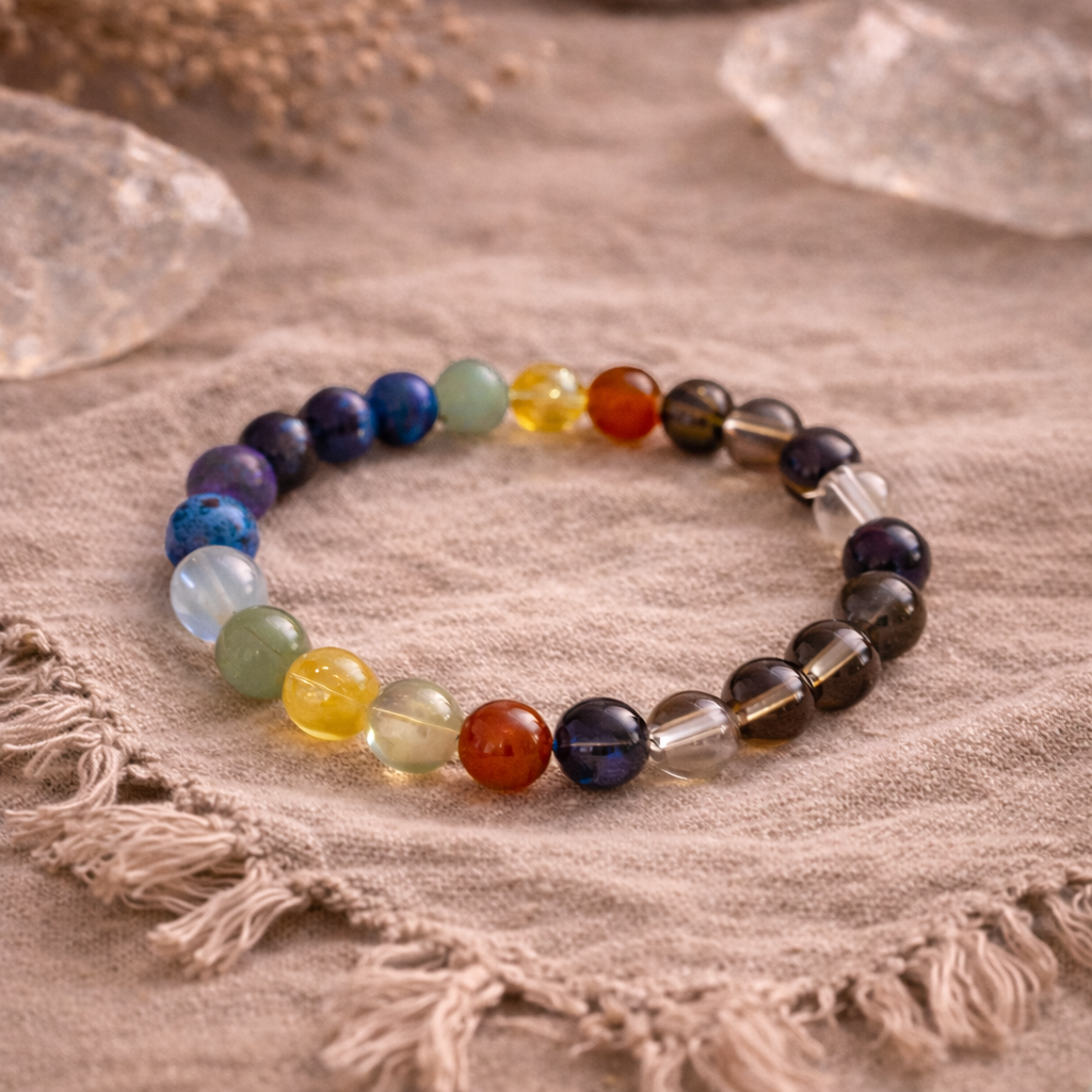 7 Chakra Crystal Bracelet