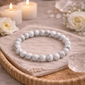 Howlite Crystal Bracelet