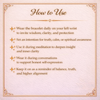 Lapis Lazuli Crystal Bracelet