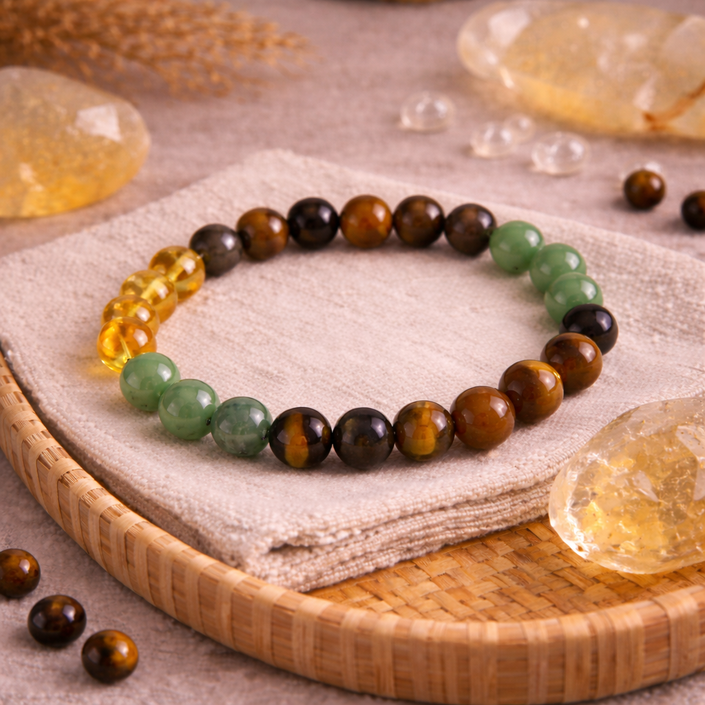 Wealth & Abundance Crystal Bracelet