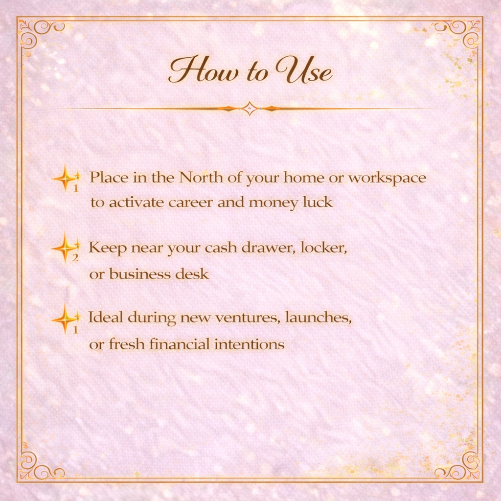 Feng Shui Coins & Black Tourmaline Crystal