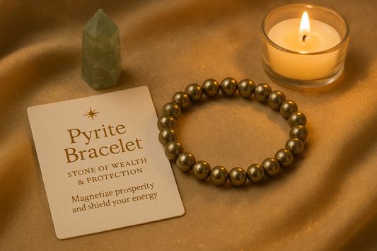 Crystals : Pyrite Bracelet
