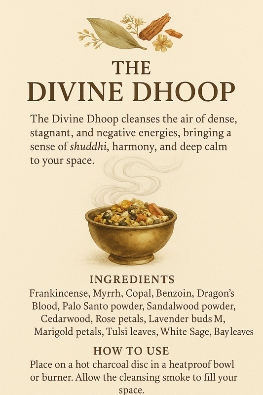 SAGE & SMUDGE : Divine Dhoop