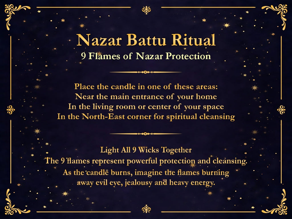 Nazar Battu Urli – 9 Wick Protection Candle
