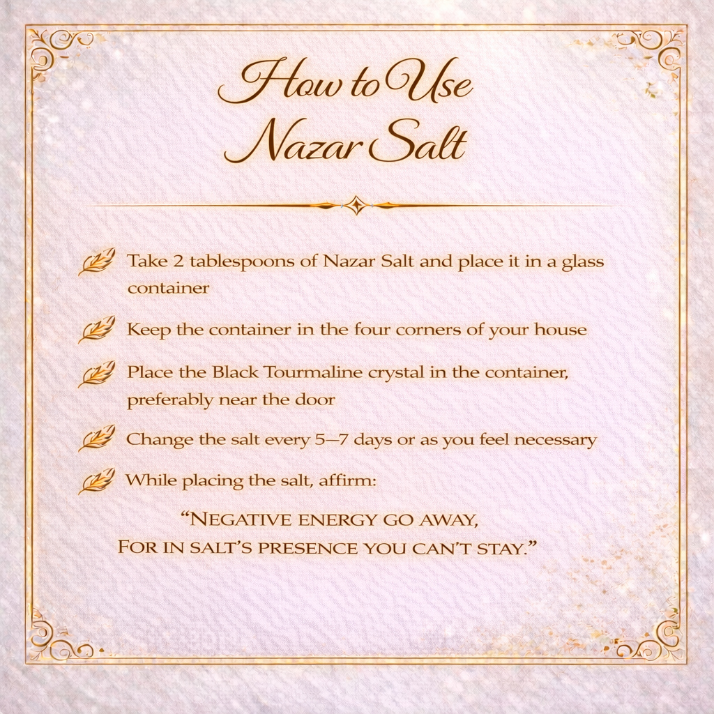 Nazar Removal Salt