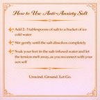 Anti - Anxiety Foot Salt (200 gms)