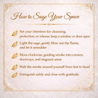 Sage & Palo Santo Smudge Kit