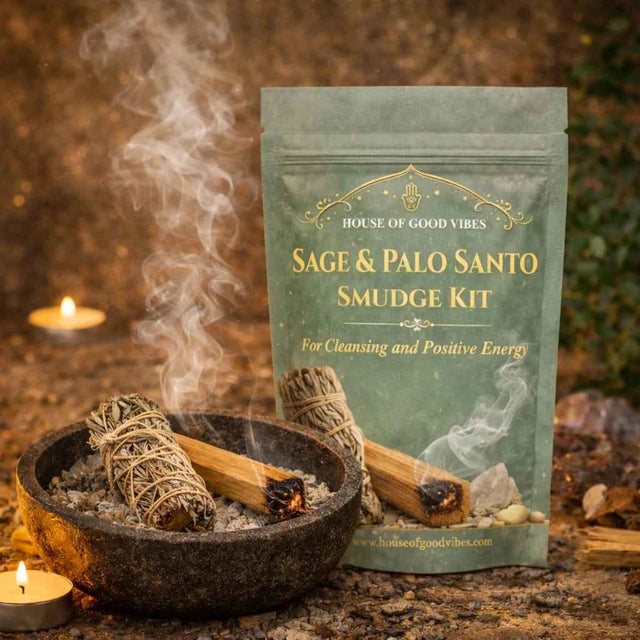 Sage & Palo Santo Smudge Kit