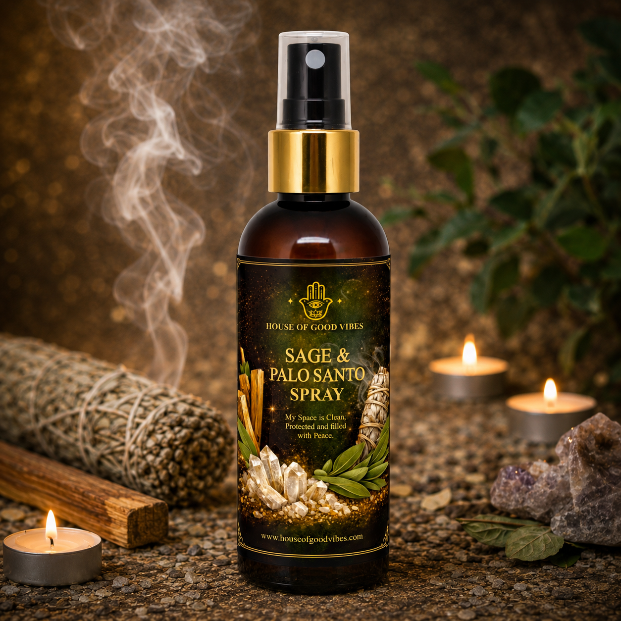 Sage & Palo Santo Spray