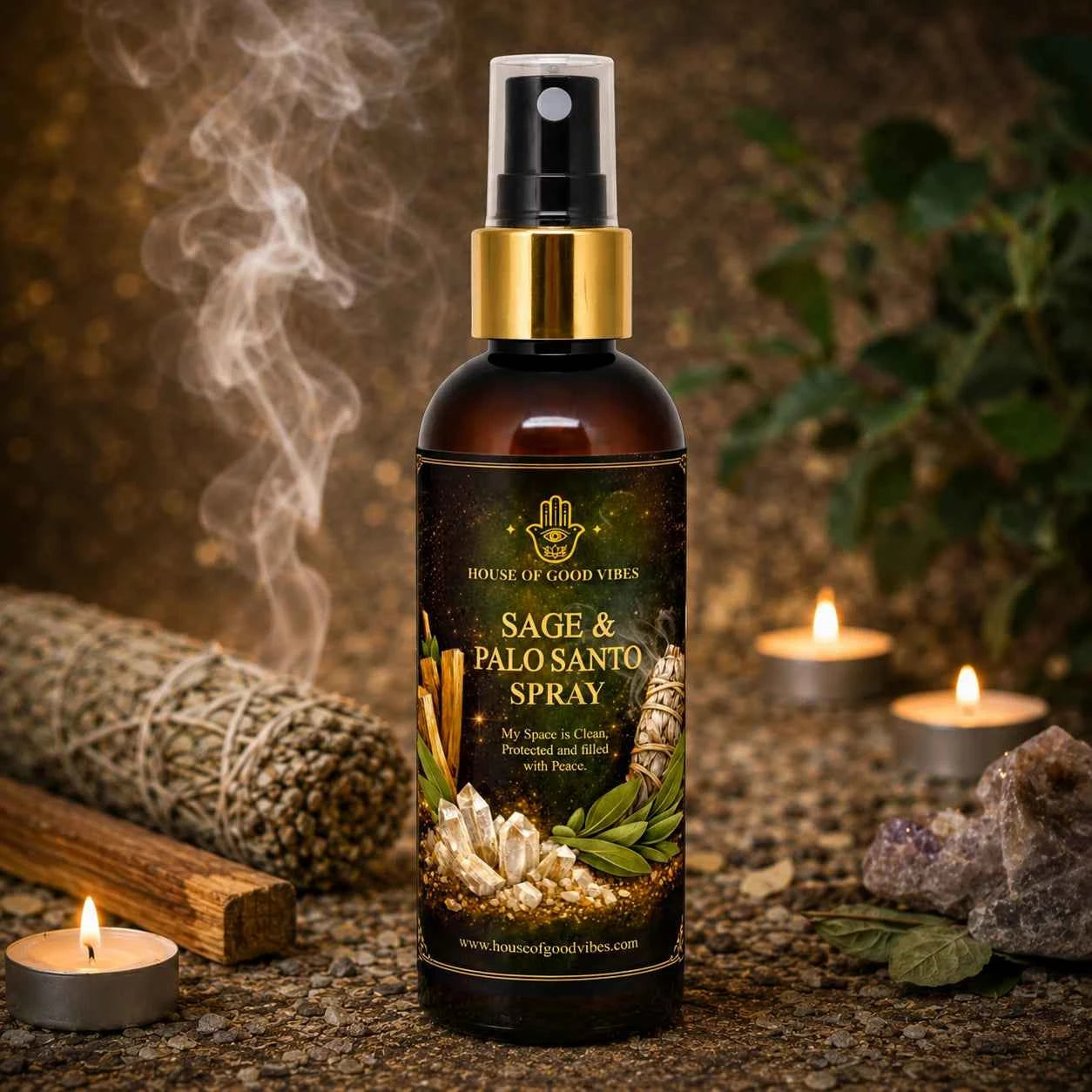 Sage & Palo Santo Spray