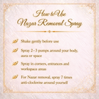 Nazar Removal Spray