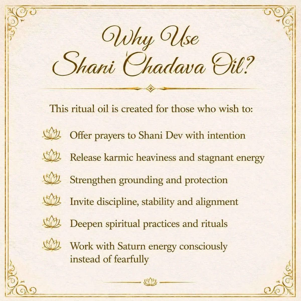 Shani Chadava Oil