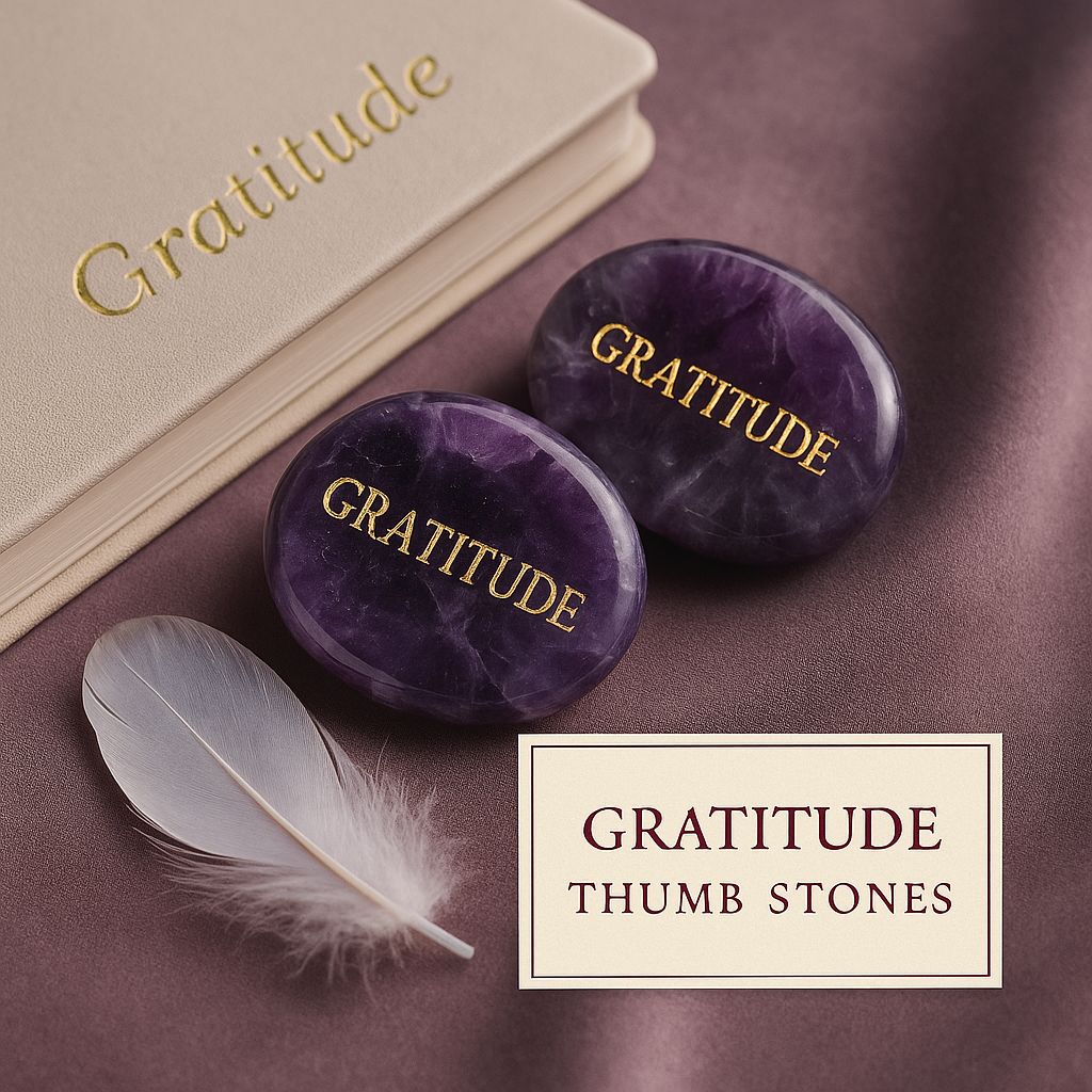 Crystals : Amethyst Gratitude Crystal (Set of 2)