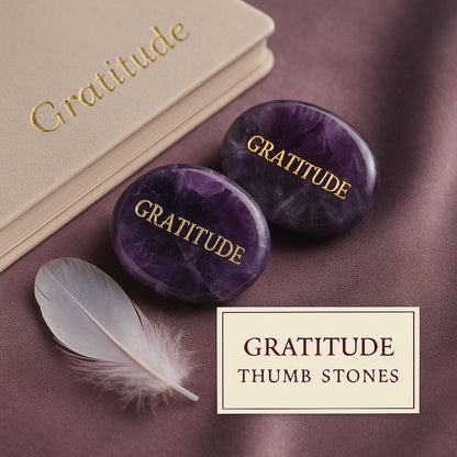 Crystals : Amethyst Gratitude Crystal (Set of 2)