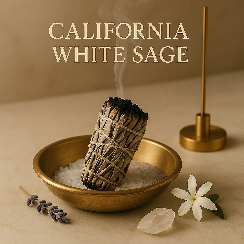 SAGE : CALIFORNIA WHITE SAGE SMUDGE STICK