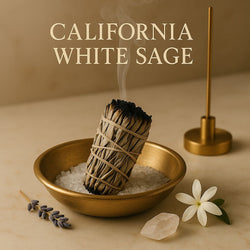 SAGE : CALIFORNIA WHITE SAGE SMUDGE STICK