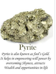 CRYSTALS : RAW PYRITE CLUSTER FOOLS GOLD