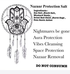 SALT : HOUSE CLEANSING NAZAR REMOVAL BLACK SALT