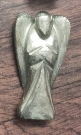 Pyrite Crystal Angel