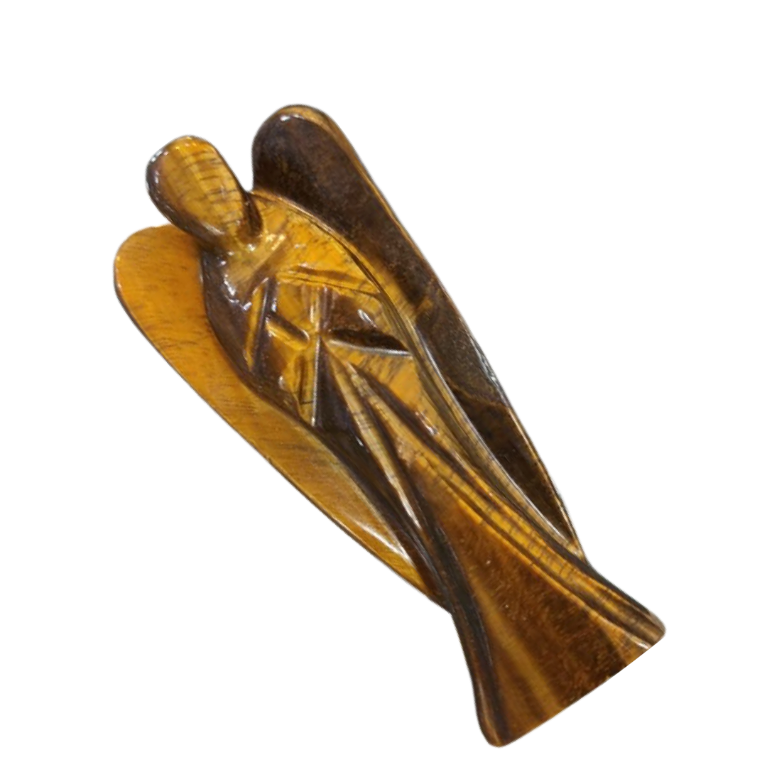 ANGELS : TIGER EYE CRYSTAL ANGEL