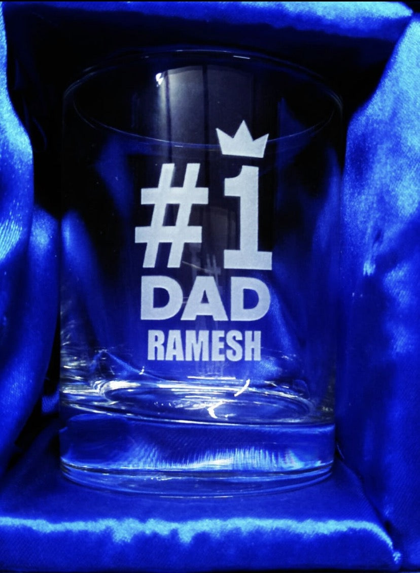 FESTIVAL : FATHER’S DAY WHISKEY GLASS